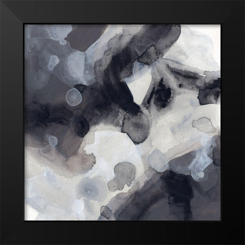 Cloud Structure II Black Modern Wood Framed Art Print by Vess, June Erica