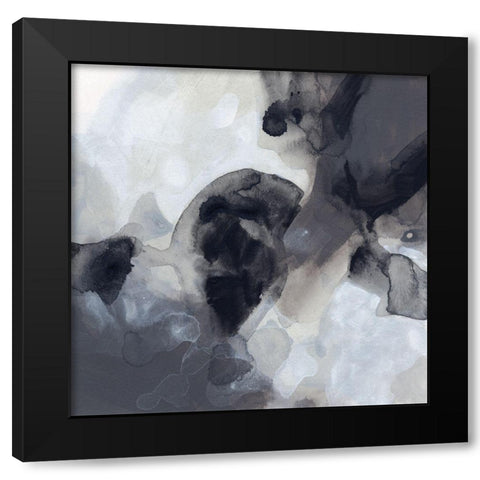 Cloud Structure IV Black Modern Wood Framed Art Print by Vess, June Erica