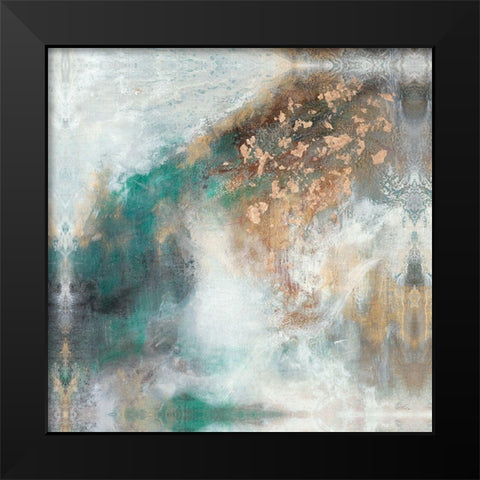 Embellished Other Dimension I Black Modern Wood Framed Art Print by Bramma, Lila