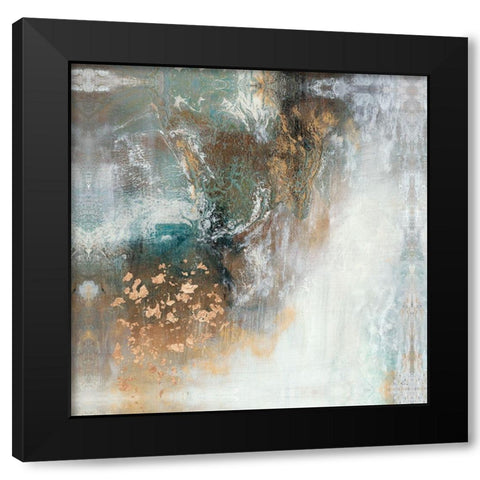 Embellished Other Dimension II Black Modern Wood Framed Art Print with Double Matting by Bramma, Lila