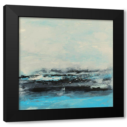 Imagine IV Black Modern Wood Framed Art Print by Gordon, Sharon