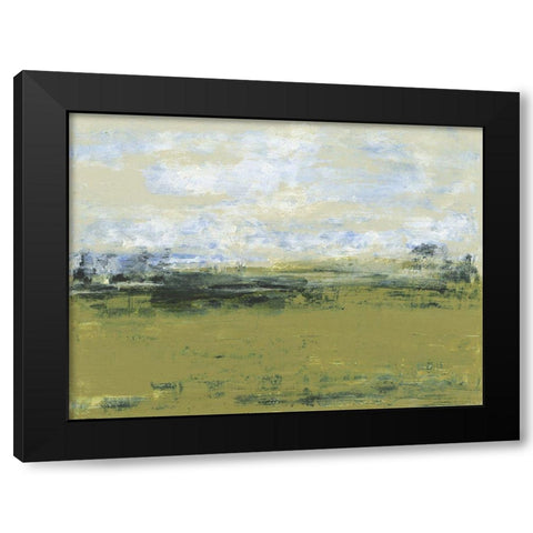 Reflecting on Summer I Black Modern Wood Framed Art Print by Gordon, Sharon