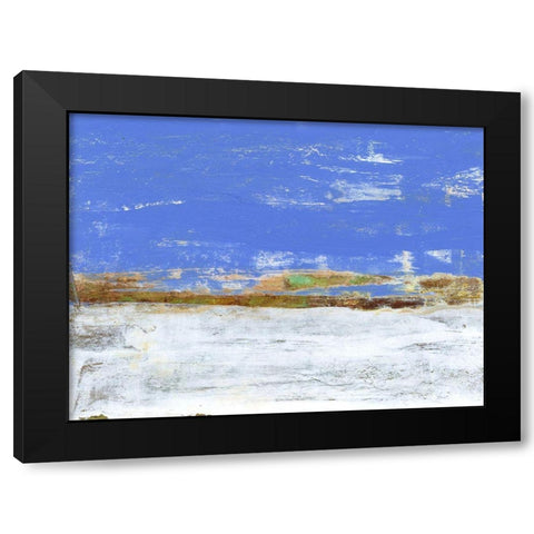 Reflecting on Summer III Black Modern Wood Framed Art Print by Gordon, Sharon