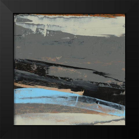 Elate I Black Modern Wood Framed Art Print by Gordon, Sharon