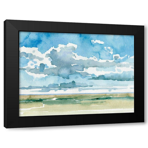 Open Sky Study II Black Modern Wood Framed Art Print by Caroline, Emma