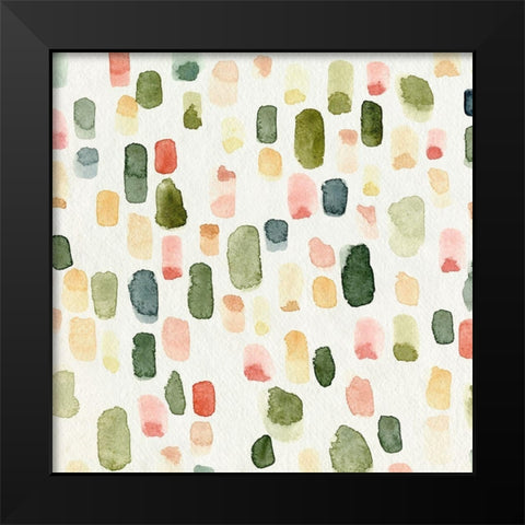 Popcorn Ceiling I Black Modern Wood Framed Art Print by Caroline, Emma