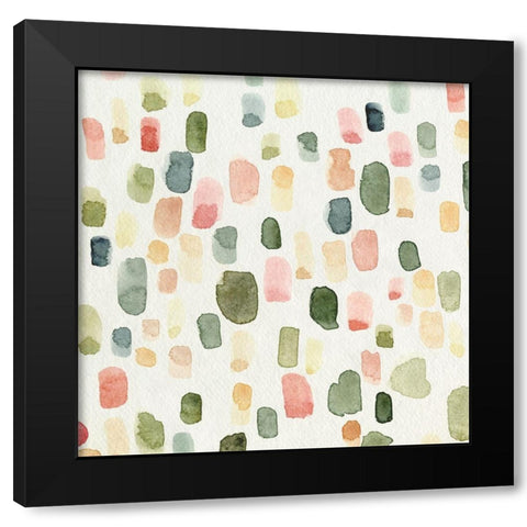 Popcorn Ceiling II Black Modern Wood Framed Art Print by Caroline, Emma