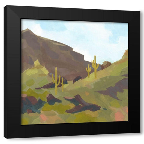 Cougar Country I Black Modern Wood Framed Art Print by Green, Jacob