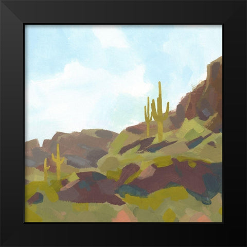 Cougar Country II Black Modern Wood Framed Art Print by Green, Jacob