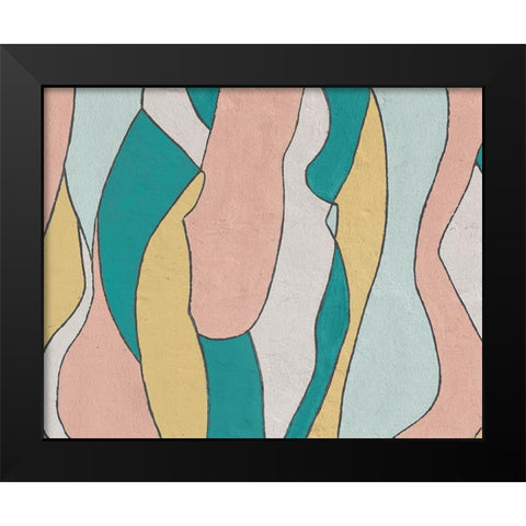 Hidden Figures I Black Modern Wood Framed Art Print by Saunders, Alonzo