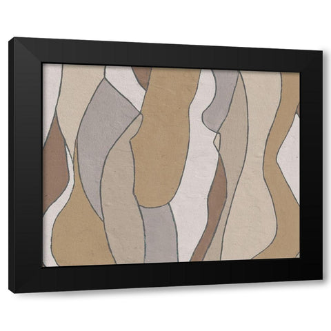Neutral Hidden Figures I Black Modern Wood Framed Art Print with Double Matting by Saunders, Alonzo