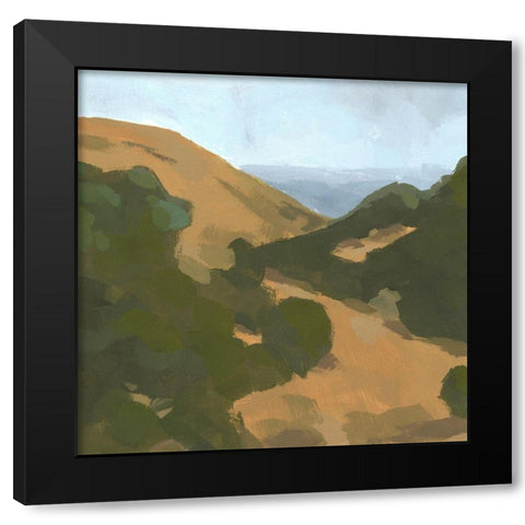 Hollis Ranch II Black Modern Wood Framed Art Print by Green, Jacob
