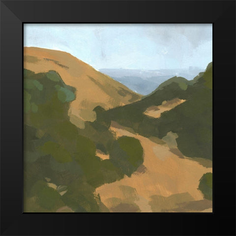 Hollis Ranch II Black Modern Wood Framed Art Print by Green, Jacob
