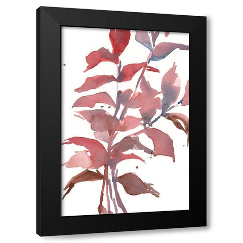 Fall Impression I Black Modern Wood Framed Art Print by Dixon, Samuel