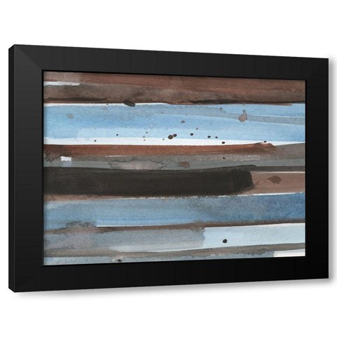 Barn Wood I Black Modern Wood Framed Art Print by Dixon, Samuel