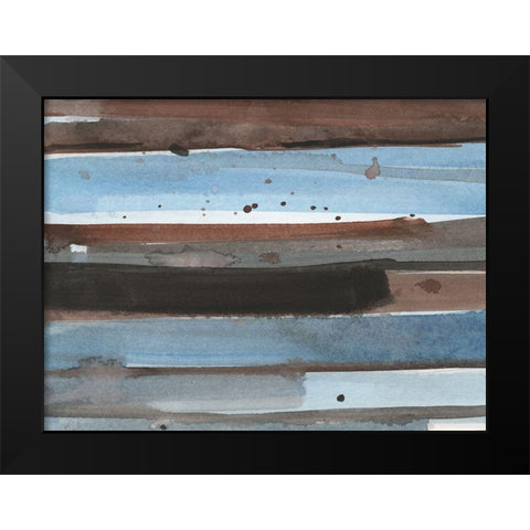 Barn Wood I Black Modern Wood Framed Art Print by Dixon, Samuel
