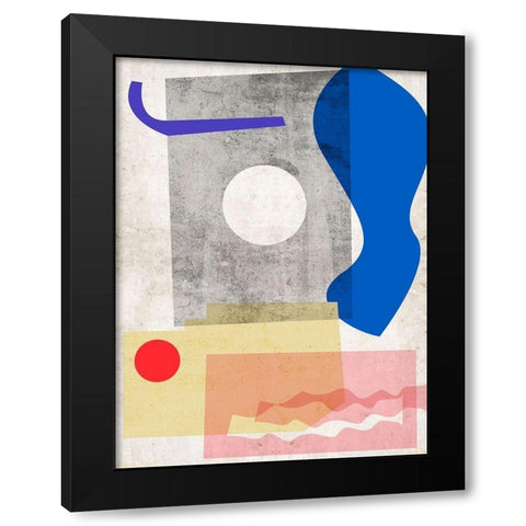 Light and Cloud III Black Modern Wood Framed Art Print with Double Matting by Wang, Melissa