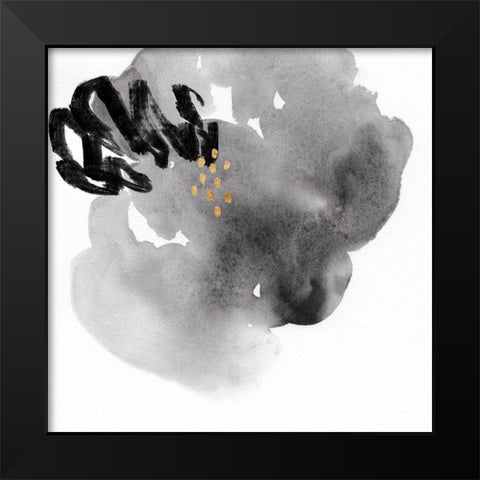 Monograph II Black Modern Wood Framed Art Print by Green, Jacob