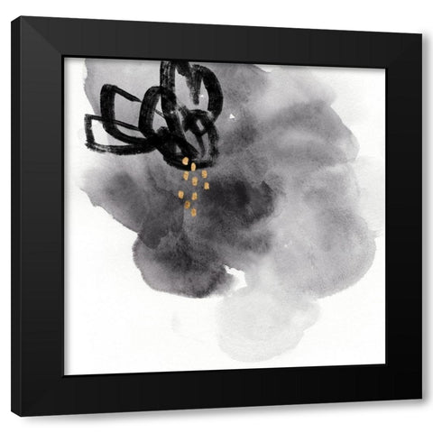 Monograph IV Black Modern Wood Framed Art Print by Green, Jacob
