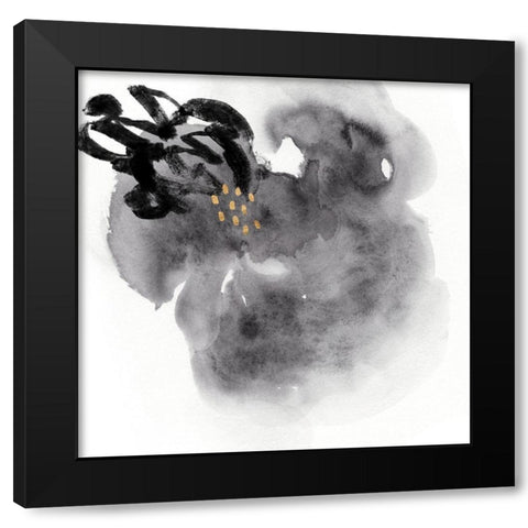 Monograph VI Black Modern Wood Framed Art Print with Double Matting by Green, Jacob