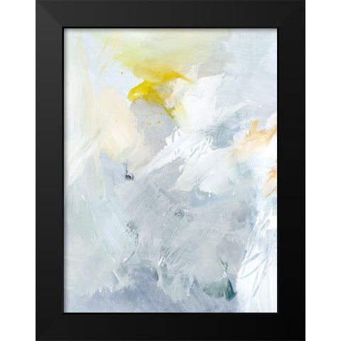 Canary and Sky II Black Modern Wood Framed Art Print by Barnes, Victoria