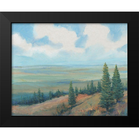 Mountain Top I Black Modern Wood Framed Art Print by OToole, Tim