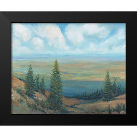 Mountain Top II Black Modern Wood Framed Art Print by OToole, Tim