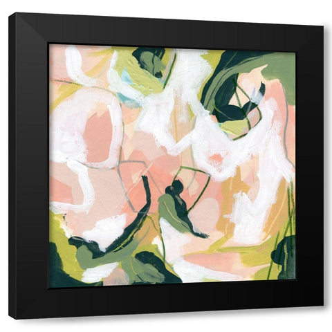 Snapdragon I Black Modern Wood Framed Art Print with Double Matting by Vess, June Erica