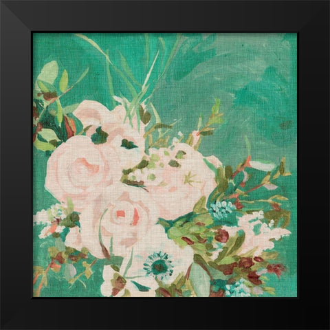 Hello Spring IV Black Modern Wood Framed Art Print by Wang, Melissa