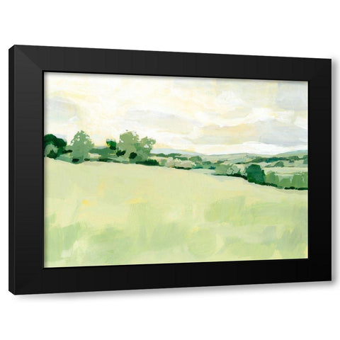 Pearly Pasture I Black Modern Wood Framed Art Print by Barnes, Victoria