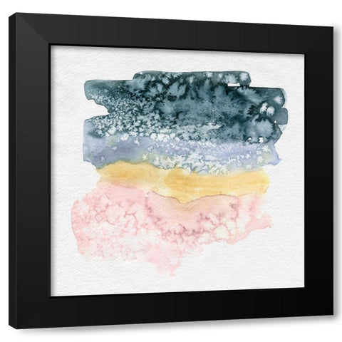 Incremental I Black Modern Wood Framed Art Print by Caroline, Emma