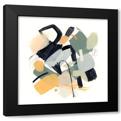 Covey II Black Modern Wood Framed Art Print with Double Matting by Barnes, Victoria