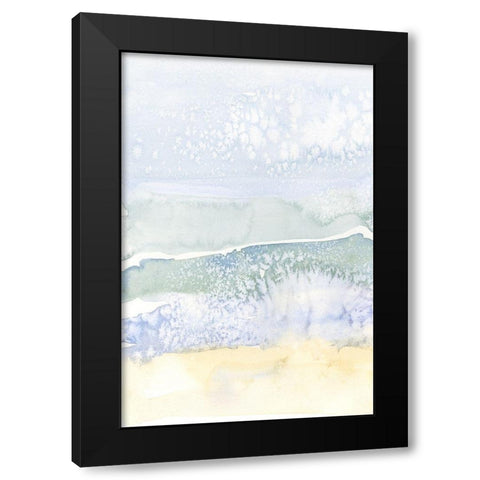 Salty Seaside I Black Modern Wood Framed Art Print with Double Matting by Caroline, Emma
