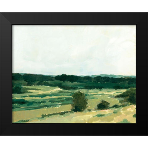 Treeline Vista III Black Modern Wood Framed Art Print by Barnes, Victoria