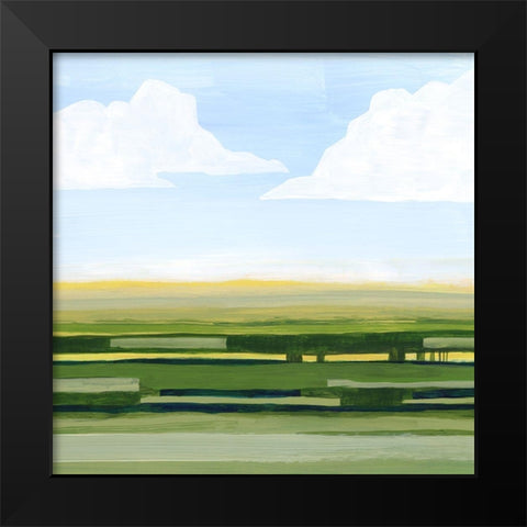 Pastoral Glow I Black Modern Wood Framed Art Print by Popp, Grace