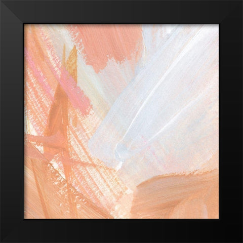 Pink Vanilla I Black Modern Wood Framed Art Print by Warren, Annie