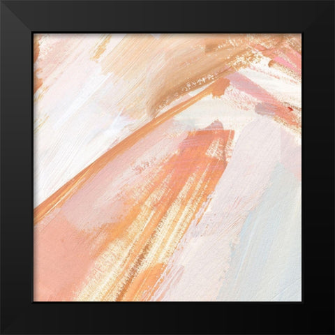 Pink Vanilla III Black Modern Wood Framed Art Print by Warren, Annie