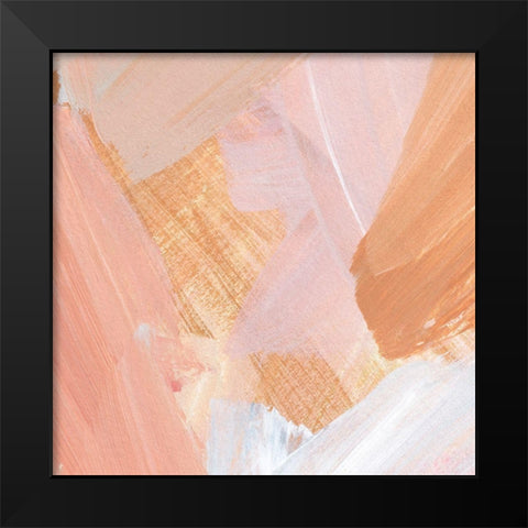 Pink Vanilla IV Black Modern Wood Framed Art Print by Warren, Annie