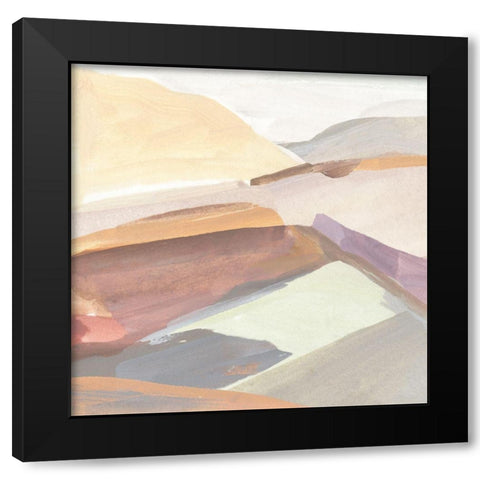 Canyon Rim I Black Modern Wood Framed Art Print with Double Matting by Warren, Annie