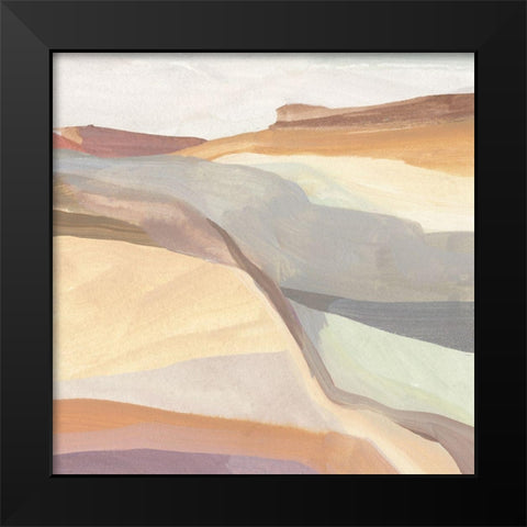 Canyon Rim II Black Modern Wood Framed Art Print by Warren, Annie