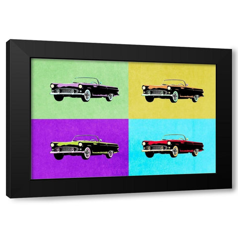 Pop Art Classics III Black Modern Wood Framed Art Print with Double Matting by Warren, Annie