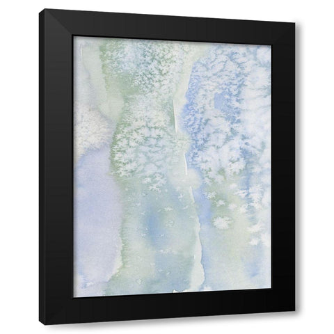 Sea Salt Reverie III Black Modern Wood Framed Art Print with Double Matting by Caroline, Emma