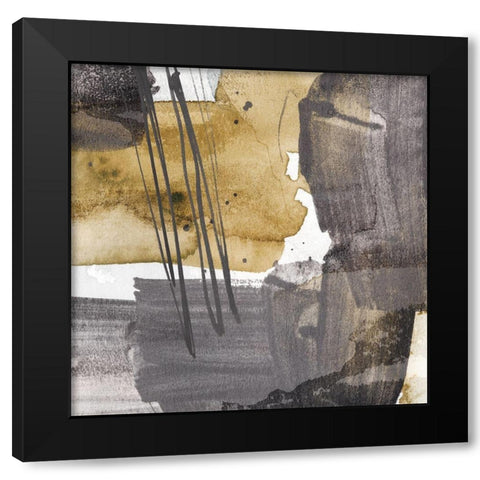 Great Plains I Black Modern Wood Framed Art Print with Double Matting by Warren, Annie