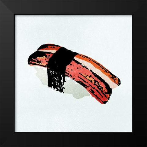 Sushi Style II Black Modern Wood Framed Art Print by Warren, Annie