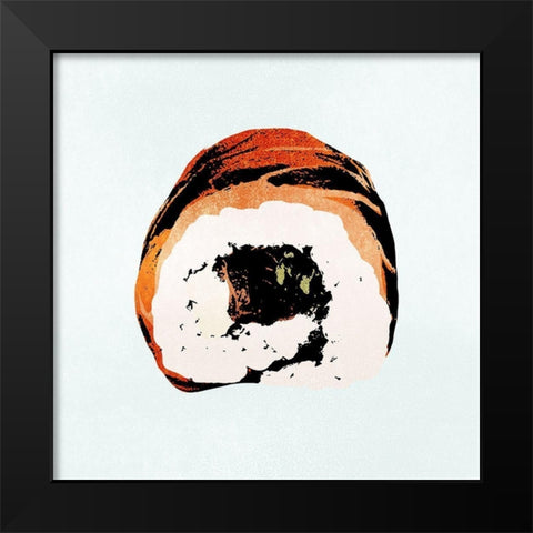 Sushi Style VI Black Modern Wood Framed Art Print by Warren, Annie