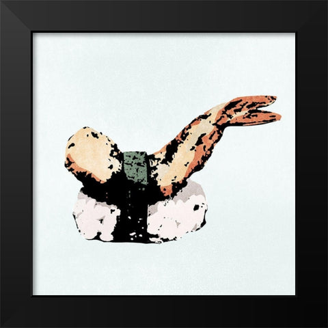 Sushi Style VIII Black Modern Wood Framed Art Print by Warren, Annie