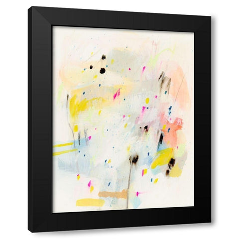 Sprinkle I Black Modern Wood Framed Art Print with Double Matting by Barnes, Victoria