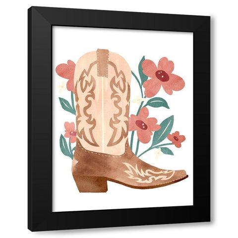 Wild and Free I Black Modern Wood Framed Art Print by Warren, Annie