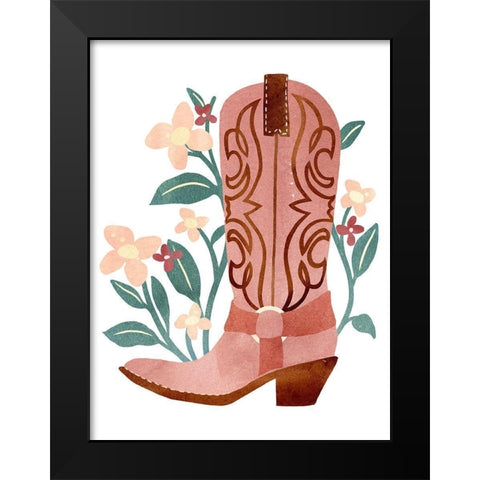 Wild and Free II Black Modern Wood Framed Art Print by Warren, Annie