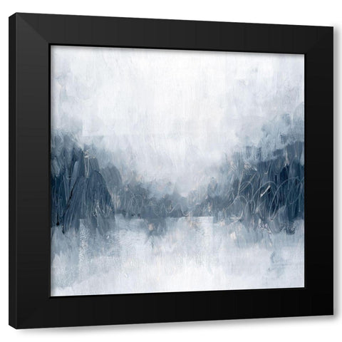 Polar Mist I Black Modern Wood Framed Art Print with Double Matting by Popp, Grace